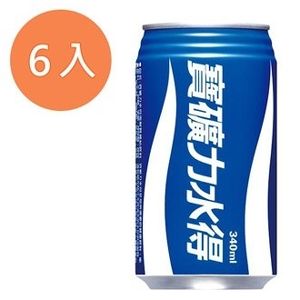 寶礦力水得 電解質補給飲料(易開罐) 340ml (6入)/組【康鄰超市】