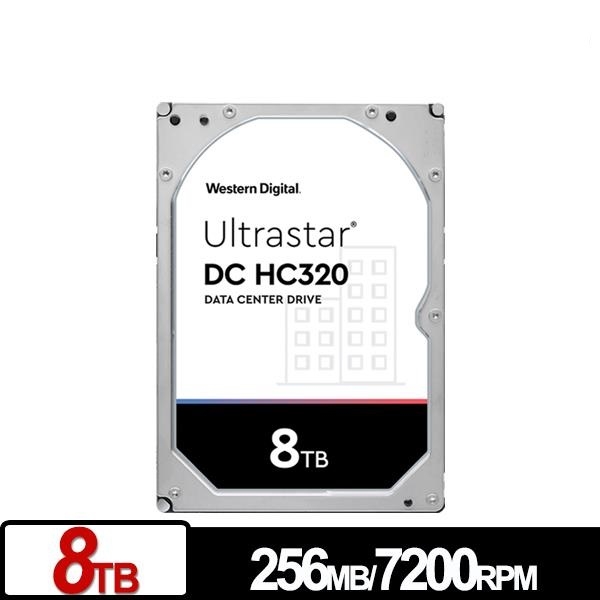 WD Ultrastar DC HC320 8TB 3.5吋 SATA 企業級硬碟 HUS728T8TALE6L4 product thumbnail 4