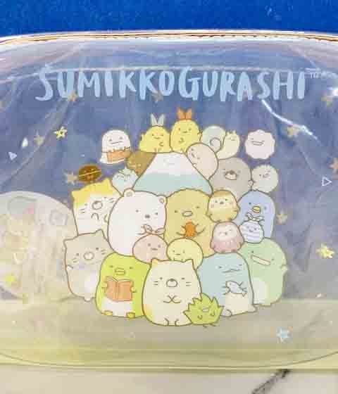 【震撼精品百貨】角落生物 Sumikko Gurashi~SAN-X 角落小夥伴透明拉鍊收納包/零錢包-綜合人物#75792 product thumbnail 3