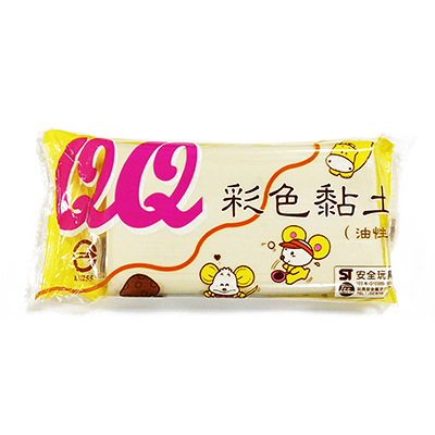 QQ彩色油黏土/粘土 白色 約400g