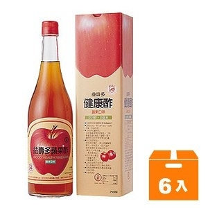 工研益壽多健康酢(蘋果)750ml(6入)/箱【康鄰超市】