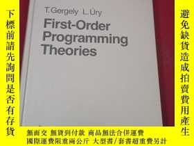 二手書博民逛書店First-Order罕見Programming TheoriesY19672