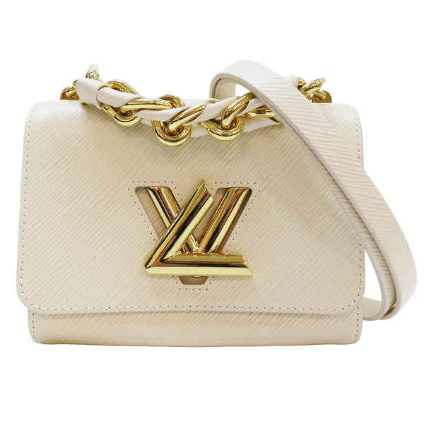 【二手名牌BRAND OFF】LOUIS VUITTON 路易威登 米白 TWIST PM Epi 水波紋 两用包 M22373