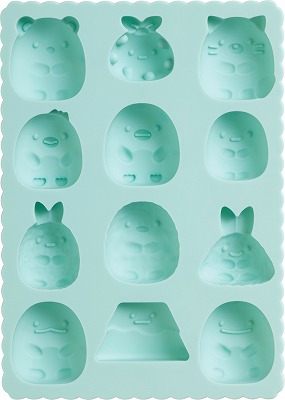 【震撼精品百貨】角落生物 Sumikko Gurashi~SAN-X 角落生物造型矽膠製冰模型-藍*81686 product thumbnail 3