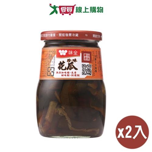 味全 珍味花瓜(400G)【兩入組】【愛買】