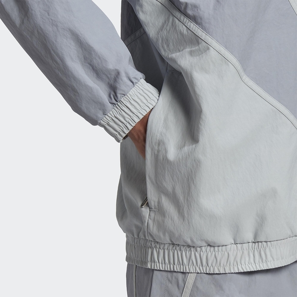Adidas R.Y.V. V-LINE 男裝 外套 立領 可調式領口 口袋 V形裁切 灰藍【運動世界】GN3340 product thumbnail 6
