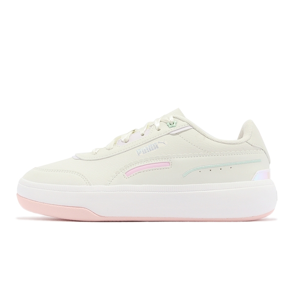 PUMA Tori Pixie 女款 奶油白粉 皮革經典 休閒鞋 38761106【KAORACER】