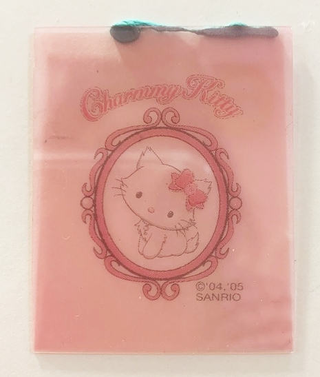 【震撼精品百貨】寵物貓_Charmmy Kitty~三麗鷗 寵物貓手機銀幕貼紙-圓圈#36305