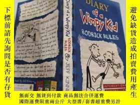 二手書博民逛書店diary罕見of a wimpy kid 一個懦弱的孩子的日記.Y200392