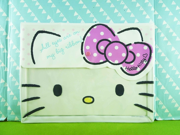 【震撼精品百貨】Hello Kitty 凱蒂貓~文件袋~桃粉【共1款】