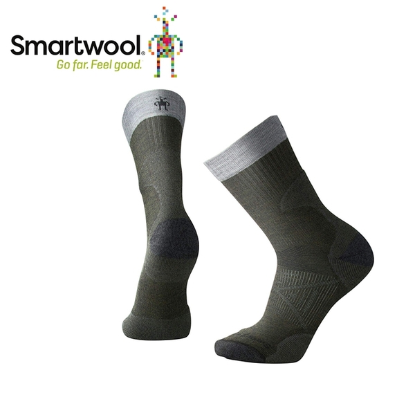 【美國 SmartWool Phd PRO EXPEDITION輕量避震中長襪 《橄欖綠》】SW001009/保暖/戶外/運動襪