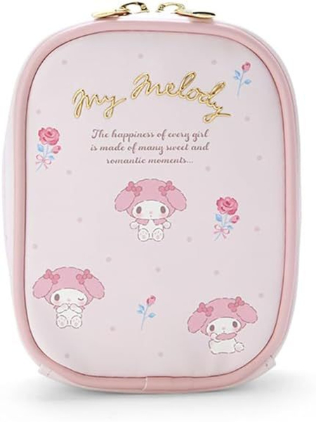 【震撼精品百貨】My Melody_美樂蒂~日本Sanrio三麗鷗 美樂蒂皮質直式拉鍊收納包-2024新生活*45842