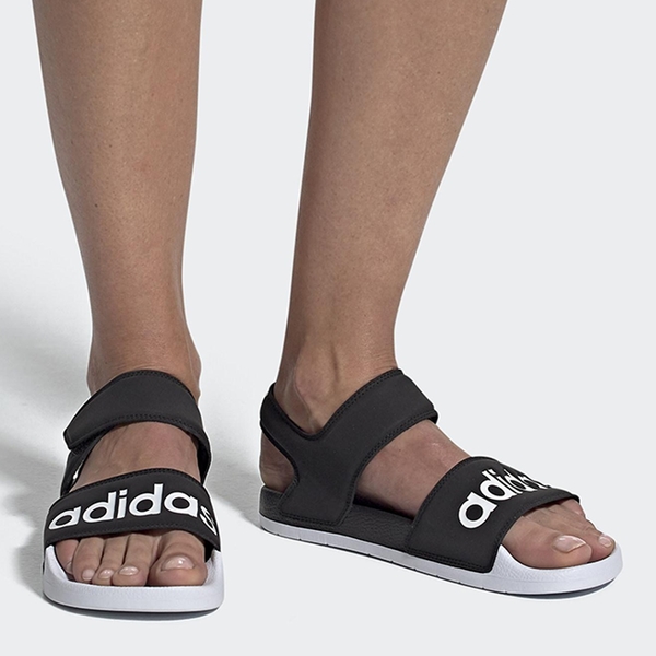 【現貨下殺】Adidas 男鞋 女鞋 涼鞋 Adilette Sandals 柔軟 黑【運動世界】G28695 product thumbnail 3