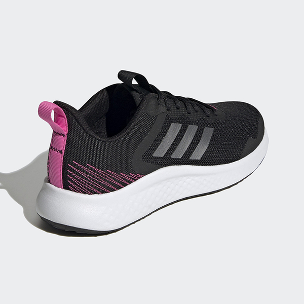 【出清】Adidas FluidStreet 女慢跑鞋 黑 粉【運動世界】H04605 product thumbnail 5