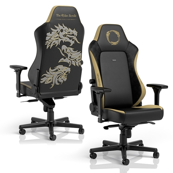 Noblechairs 皇家電競賽車椅TSEO 上古卷軸聯名款HERO-004 搭配魔物獵人