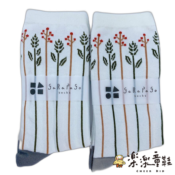 【菲斯質感生活購物】【garapago socks】日本設計台灣製長襪-草圖案 襪子 長襪 中筒襪 台灣製襪子