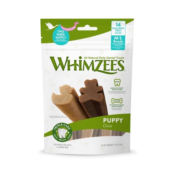 Whimzees唯潔 潔牙骨幼犬專用 小型犬7.9oz/中大型犬7.4oz 天然潔牙骨 狗零食『寵喵樂旗艦店』 product thumbnail 4