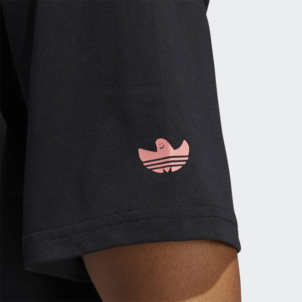 Adidas 男裝 短袖上衣 T恤 MARK GONZALES X SHMOO 滑板 小幽靈 棉 黑【運動世界】HC2193 product thumbnail 10
