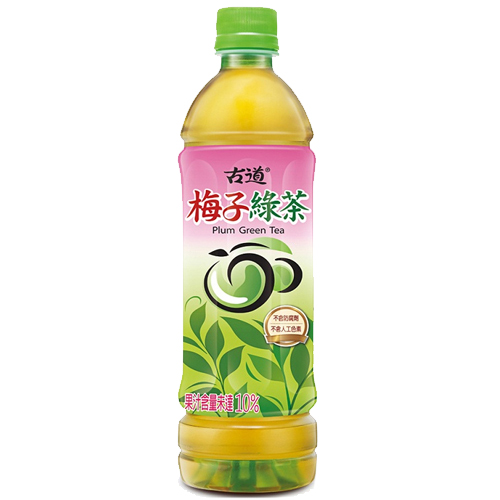 古道梅子綠茶550ml x4入【愛買】 product thumbnail 2