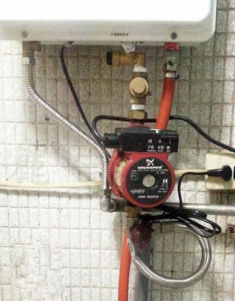 【麗室衛浴】葛蘭富泵浦 UPA 90 熱水器專用加壓馬達 靜音省電安裝簡單 L-430 product thumbnail 4