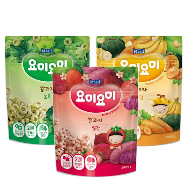 韓國 Maeil 造型米餅 米圈圈 心型 花型 寶寶米餅 泡芙 水果 蔬菜 米餅 副食品 6588