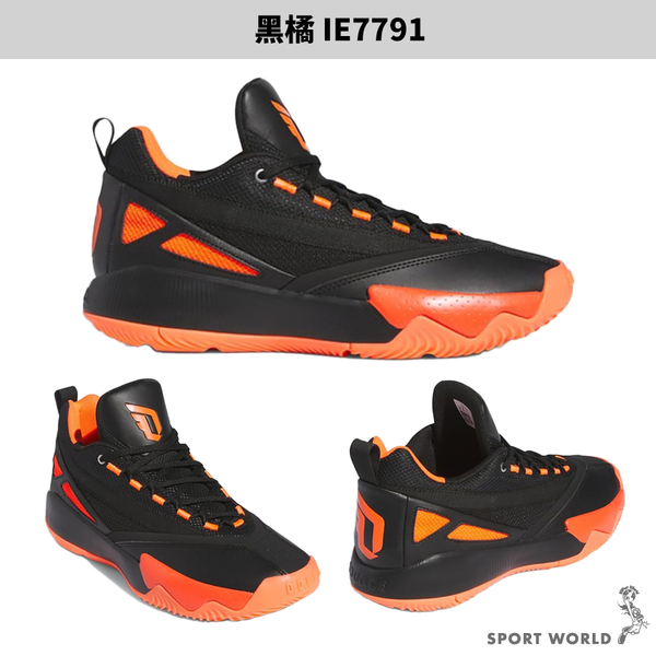 【下殺】Adidas 籃球鞋 男鞋 拉里德 聯名款 DAME CERTIFIED 2 黑橘【運動世界】IE7791 product thumbnail 3