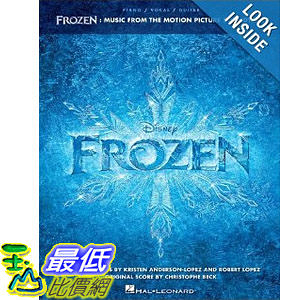 【103玉山網】 2014 美國銷書榜單 Frozen: Music from the Motion Picture Soundtrack (Piano/Vocal/Guitar)  $700