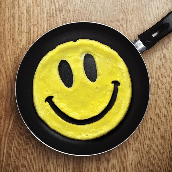 笑臉煎蛋器 笑臉 DIY 餐廳擺盤 開心微笑 HAPPY 廚房 矽膠 煎蛋模具