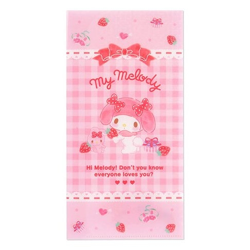 【震撼精品百貨】My Melody_美樂蒂~日本三麗鷗Sanrio 美樂蒂雙開式文件夾/口罩收納夾*49280