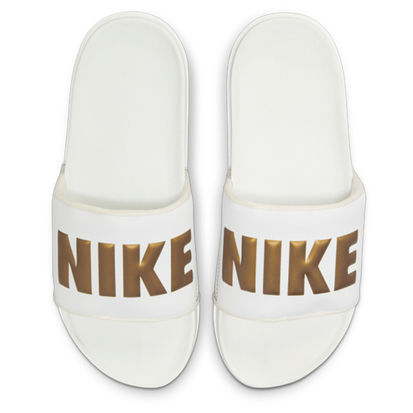 Nike Offcourt Slide 拖鞋 男鞋 女鞋 軟底 海綿 緩震 白金【運動世界】BQ4632-105 product thumbnail 2