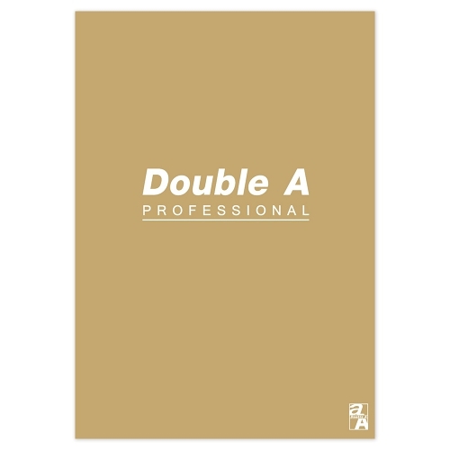 Double A A5左開40頁-辦公室系列-牛皮(黃)
