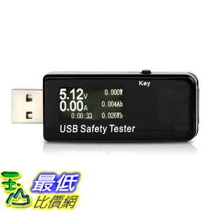 Musou USB Safety Tester USB Digital Power Meter Tester Multimeter Current Monitor DC 5.1A 30V