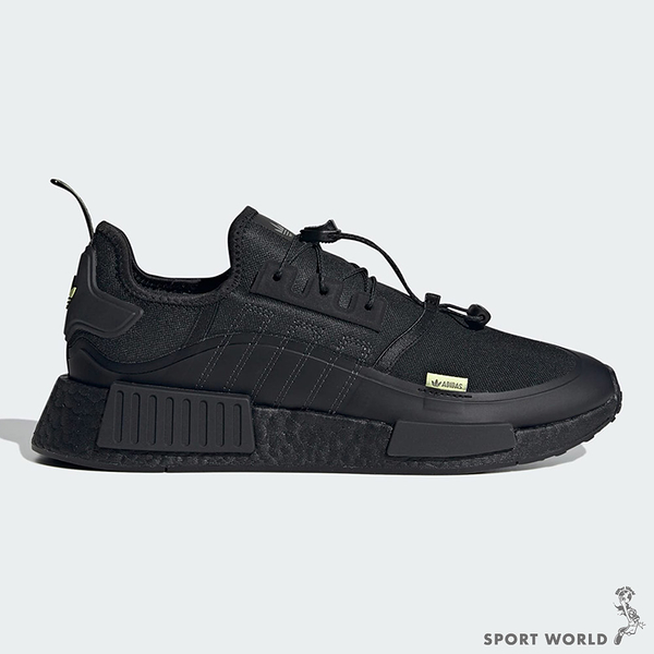 Adidas 男鞋 休閒鞋 免綁帶 襪套 NMD_R1 黑【運動世界】ID4713