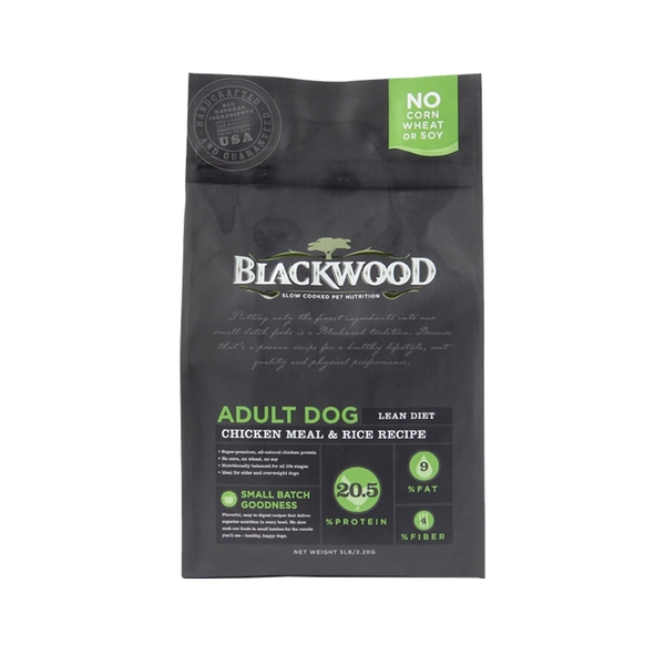 Blackwood柏萊富 特調低卡保健配方-雞肉+糙米 2.2Kg(5LB) 犬糧『寵喵樂旗艦店』 product thumbnail 2