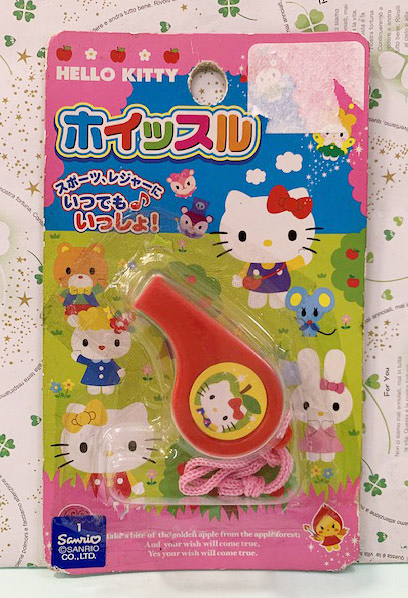 【震撼精品百貨】Hello Kitty 凱蒂貓~三麗鷗 KITTY哨子玩具-紅*12120