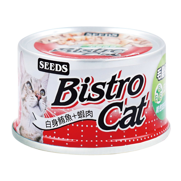 『寵喵樂旗艦店』[24罐/箱] SEED特級銀貓Bistro Cat機能貓罐組 9種口味/80g/罐 product thumbnail 6