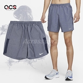 Nike 短褲 Challenger 男款 灰藍 透氣 快乾 慢跑 跑步 抽繩 開衩 【ACS】 CZ9069-451