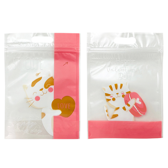 密封袋 自封袋 包裝袋 食品袋 餅乾袋 糖果袋 禮物袋 (10入一包) 手提式 烘培自立袋【N366】Color me product thumbnail 8