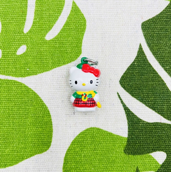 【震撼精品百貨】Hello Kitty 凱蒂貓~日本sanrio三麗鷗 KITTY鈴鐺飾品吊飾-英國*34191