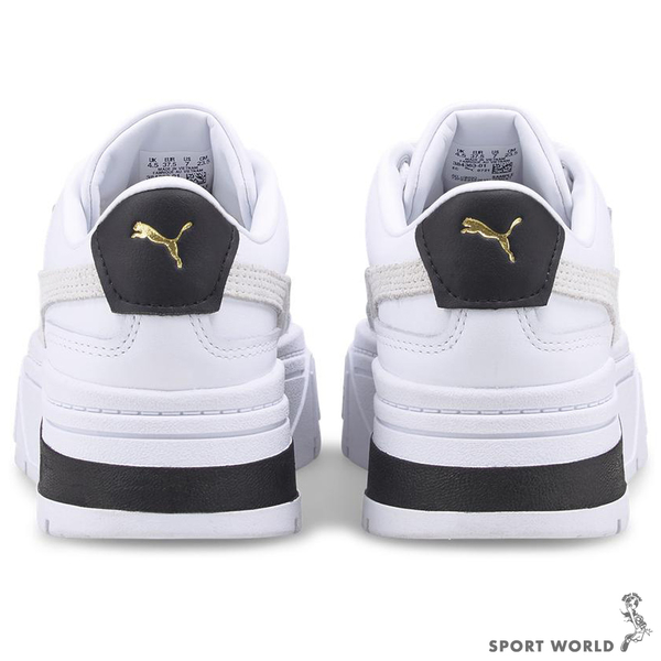 【現貨】PUMA Mayze Stack Wns 女鞋 休閒 厚底 皮革 蔡依林 代言款 白 38436301 product thumbnail 6