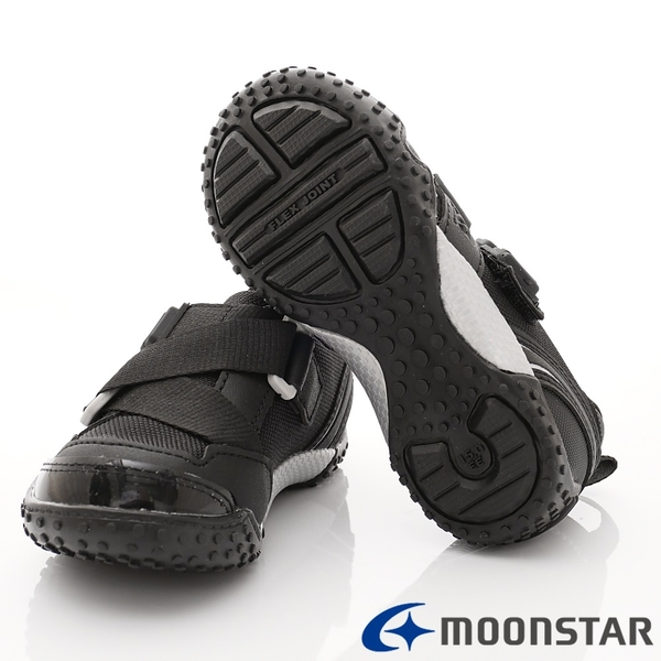 ◍零碼◍日本Moonstar機能童鞋 速乾腳踏車鞋款 22156黑(中小童段) product thumbnail 6