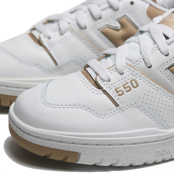 NEW BALANCE 休閒鞋 NB 550 白 卡其 經典款 復古 女 BBW550BT product thumbnail 2