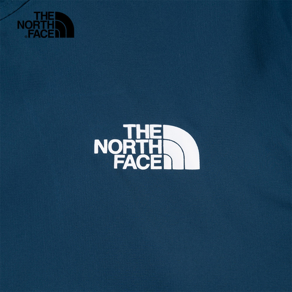 The North Face 北面 男連帽風衣外套 防曬 吸濕 排汗 藍【運動世界】NF0A4NEFHDC product thumbnail 7