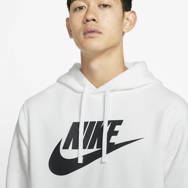 NIKE NSW CLUB HOODIE 男裝 長袖 連帽 休閒 刷毛 白【運動世界】BV2974-100 product thumbnail 2