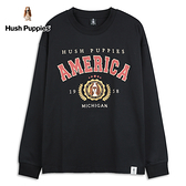 Hush Puppies T恤 男裝經典品牌刺繡圖標寬鬆T恤