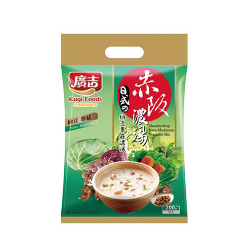 廣吉 赤阪濃湯納豆蕈菇(20G/10包)【兩入組】【愛買】 product thumbnail 2