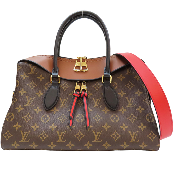 【二手名牌BRAND OFF】LOUIS VUITTON LV 路易威登 三色 原花 牛皮 混搭 两用包 M41456