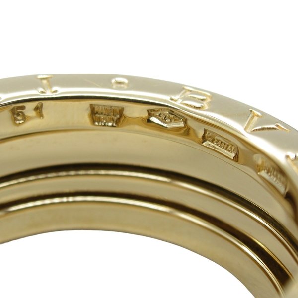 【二手名牌BRAND OFF】BVLGARI 寶格麗 B-zero1系列 18K金 戒指 #51 product thumbnail 4