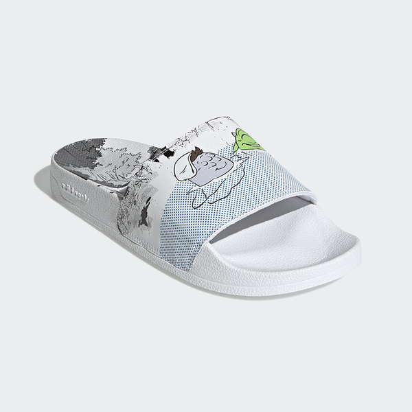 【五折出清】Adidas DISNEY PIXAR X ADILETTE 女 拖鞋 怪獸電力公司 聯名款 白 GX0995 product thumbnail 4