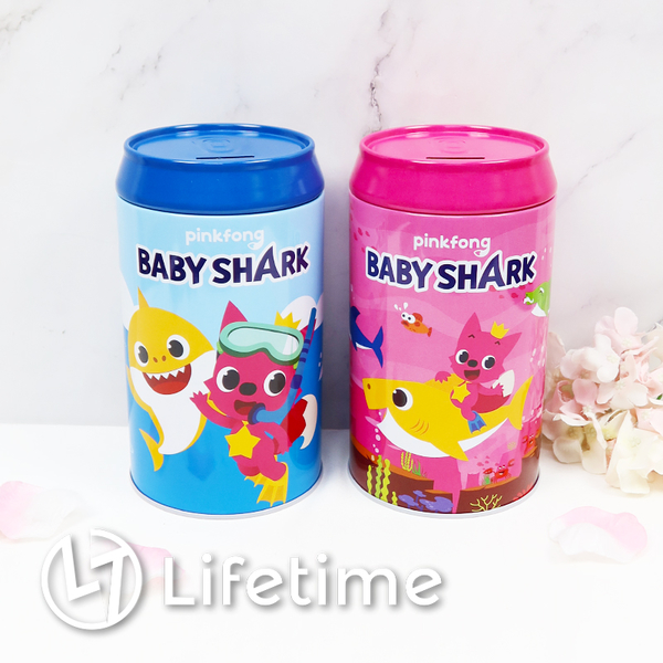 ﹝碰碰狐可樂罐型存錢筒﹞正版 儲錢罐 收納筒 可樂罐 BabyShark〖LifeTime一生流行館〗